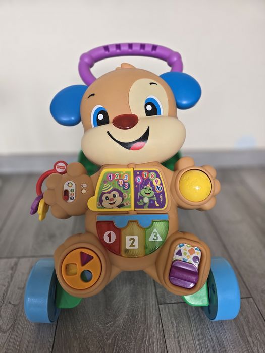 Fisher Price LAUGH & LEARN Проходилка кученце на български език