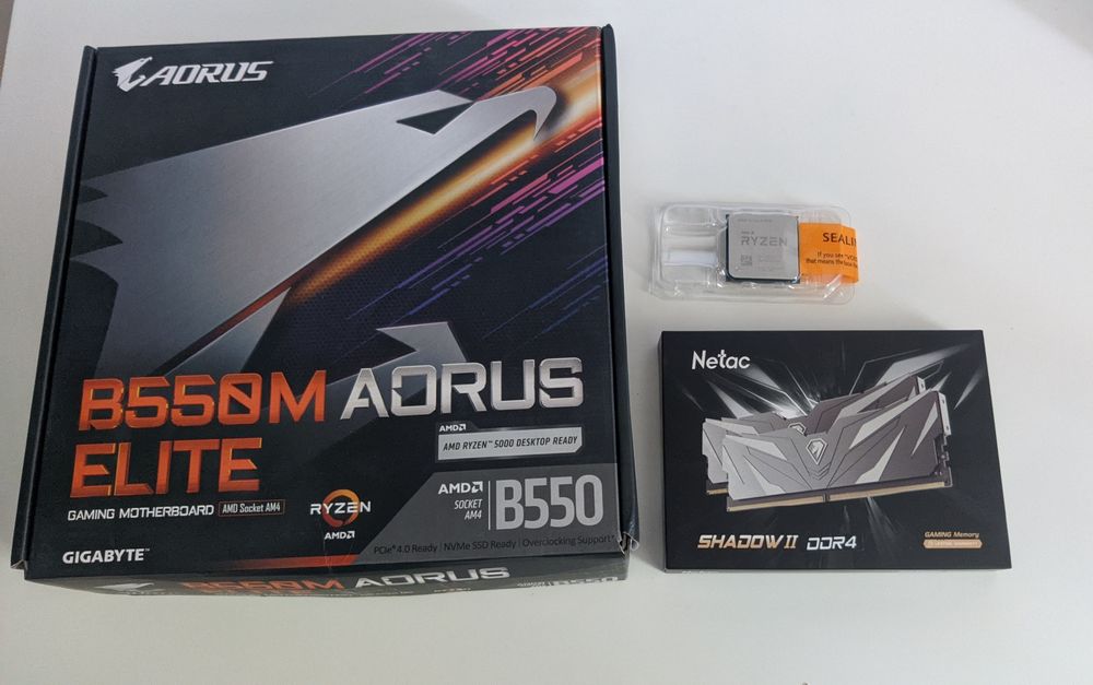Kit Ryzen 5 5600X B550M 32GB DDR4