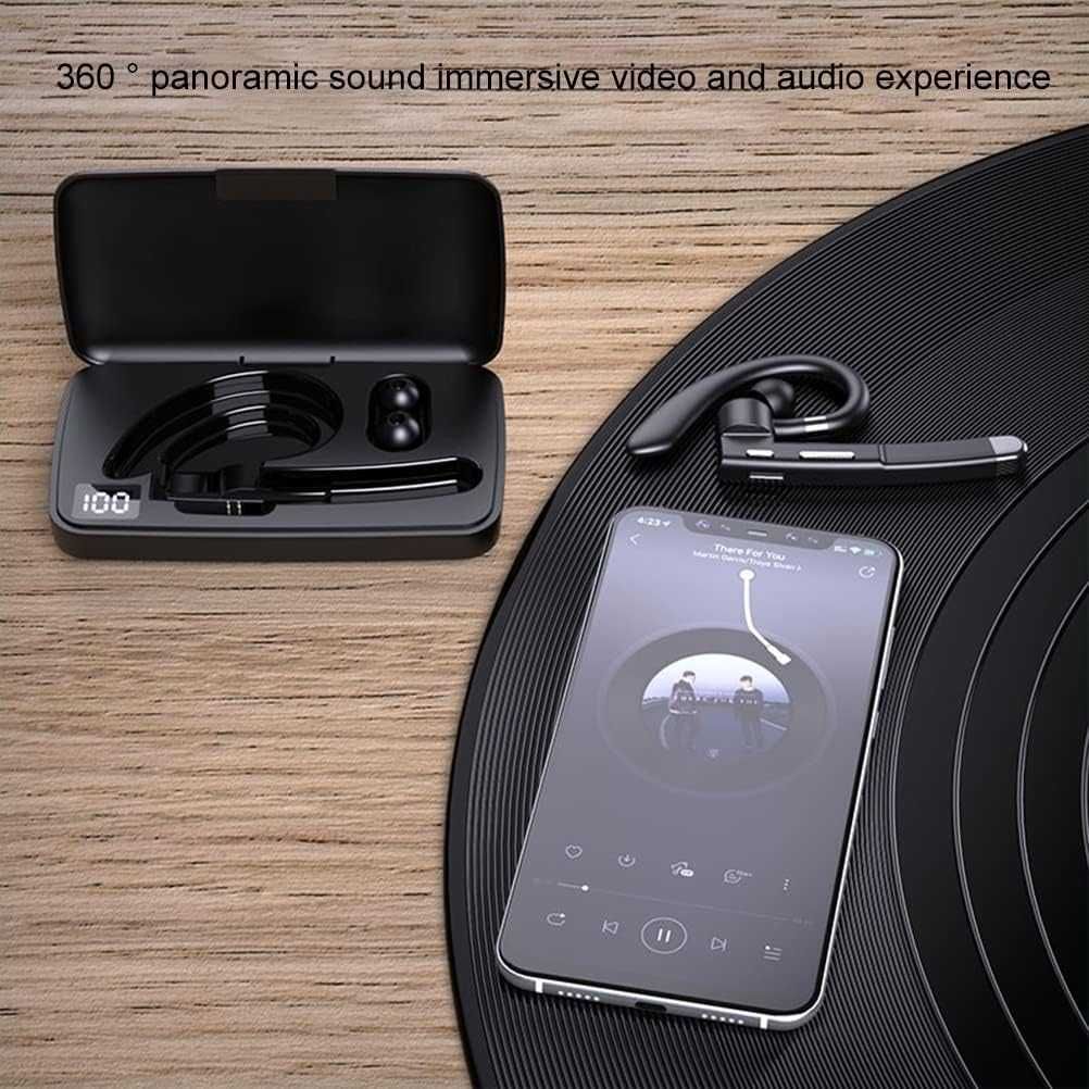 Bluetooth бизнес слушалка YYK-520 с кутия за заряд