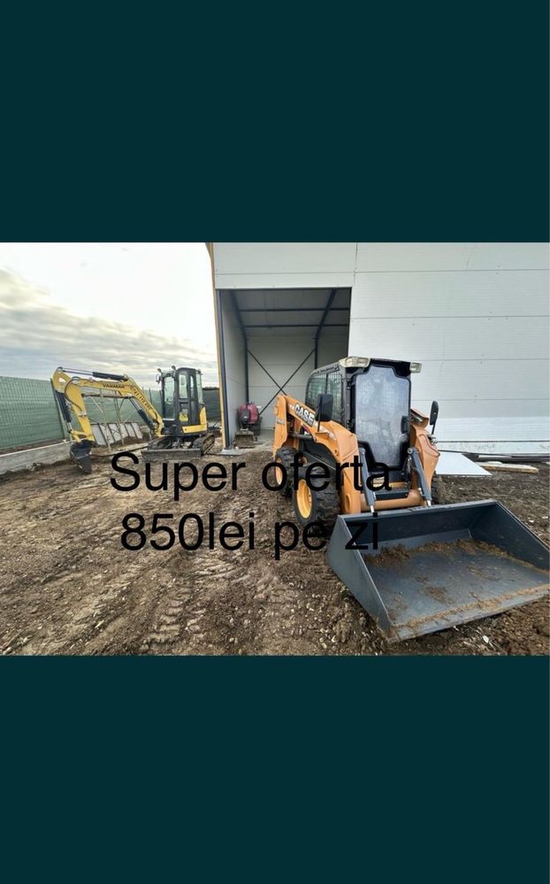 Inchiriez Miniexcavator,Buldoexcavator