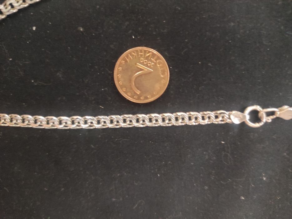 Дамски сребърен синджир