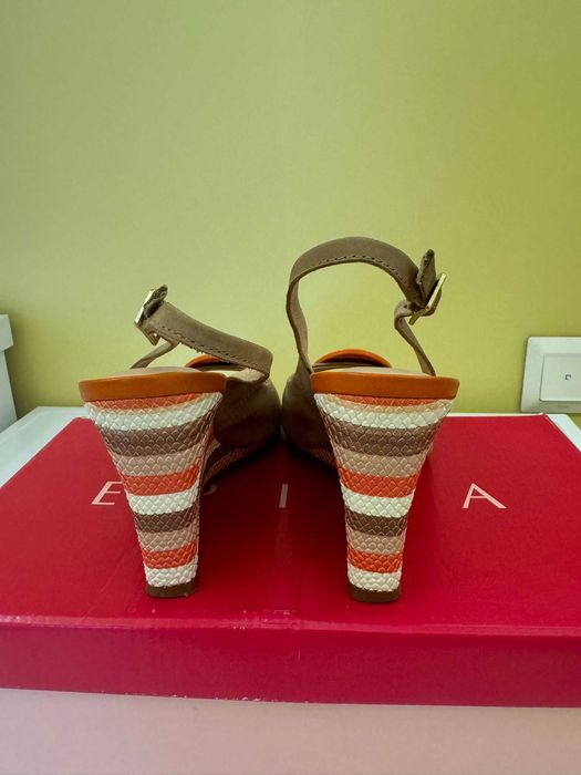 Sandale Epica cu talpa ortopedica, numarul 36, piele intoarsa