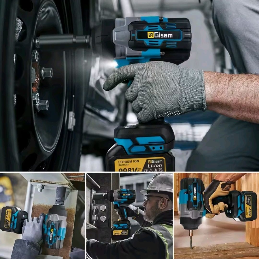 Pistolul de impact 2800N.m