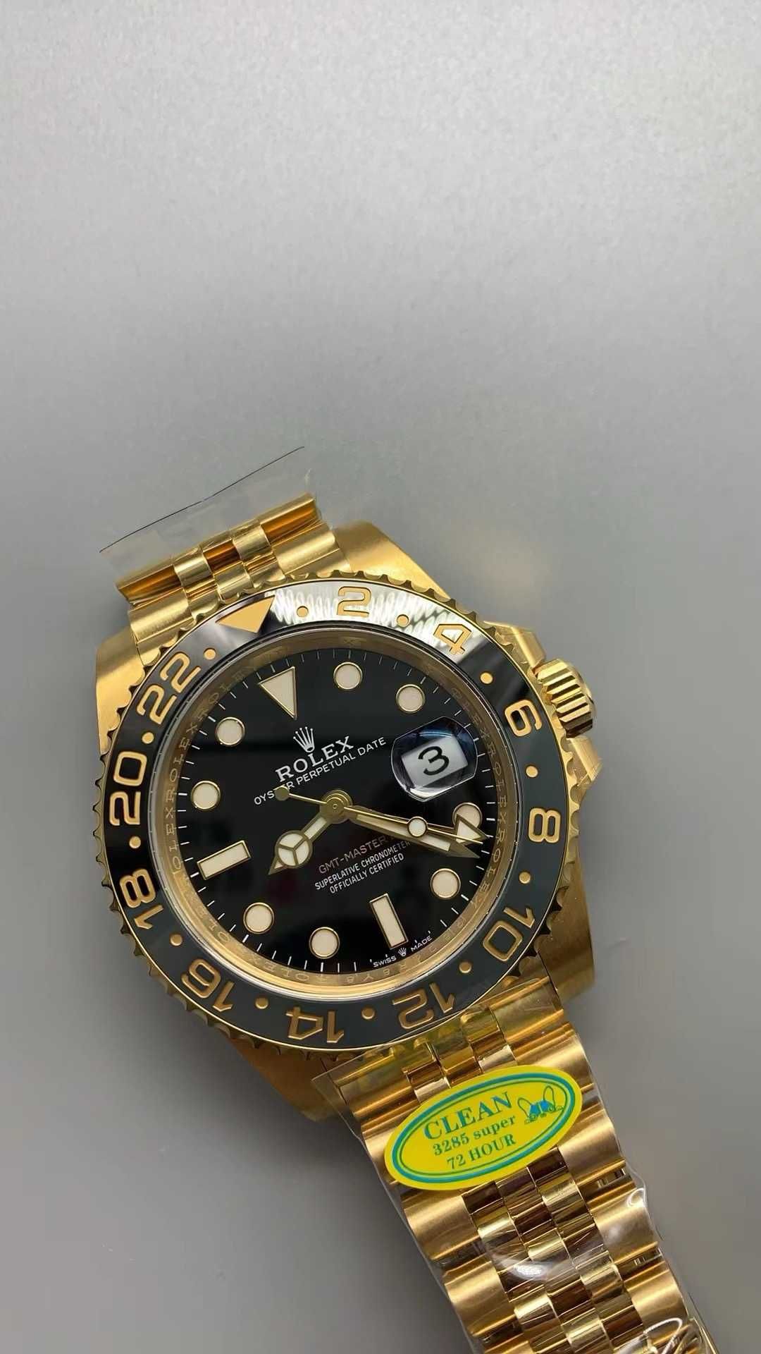 Rolex GMT-Master II / 18k Жълто Злато Юбилейна Гривна / 40MM 2025