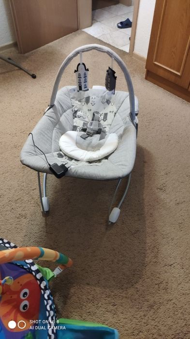 Бебешки Шезлонг вибриращ, люлеещ