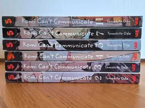 Collection Komi Can’t Communicate Mixed Volumes Set 2, 3, 4, 5, 7, 11