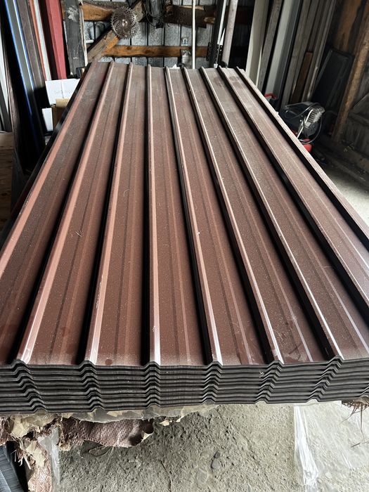 Tablă cutată colorată