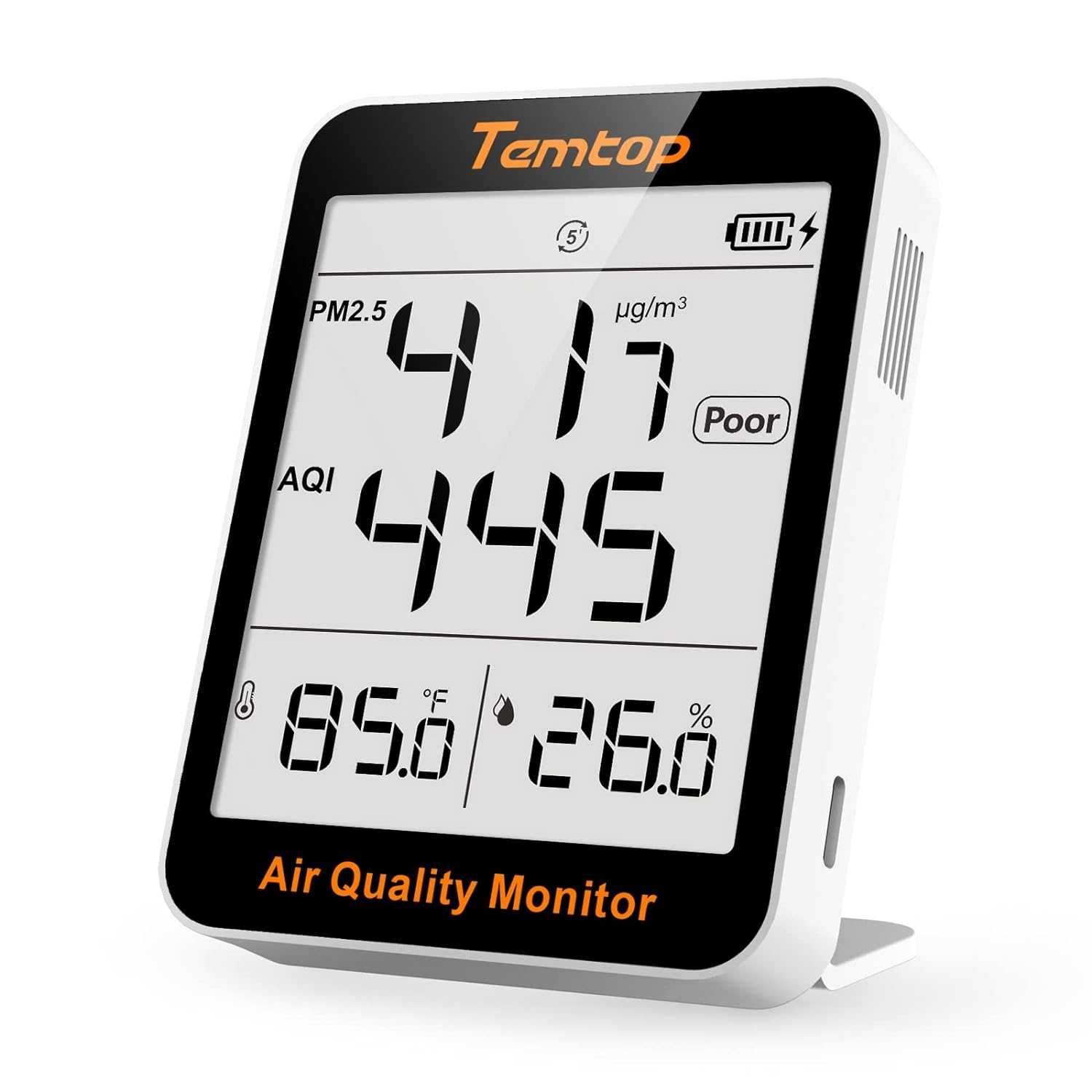 Monitor(dispozitiv) masurare a calitatii aer, AQI, PM2.5, de la 300RON