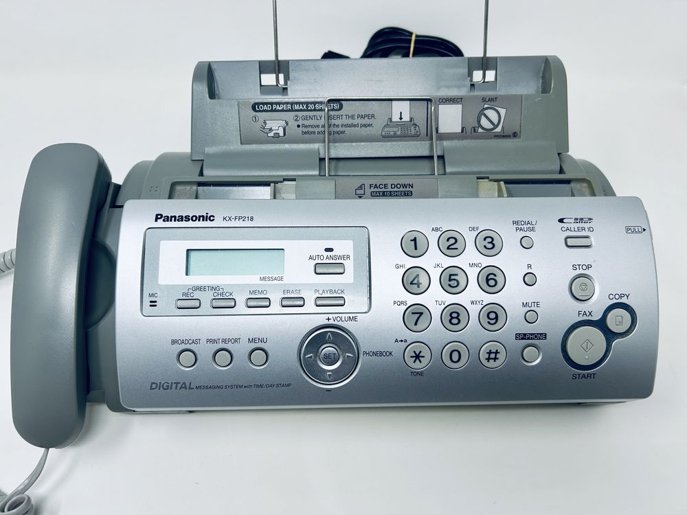 Факс FAX Panasonic KX -FP218FX Нов