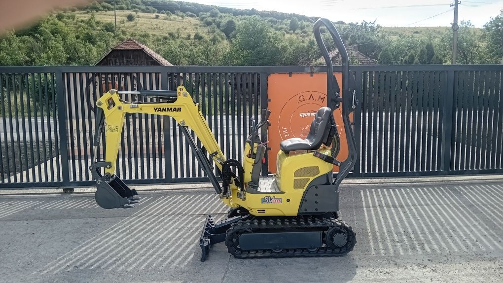 Miniexcavator Yanmar sv08 1000kg