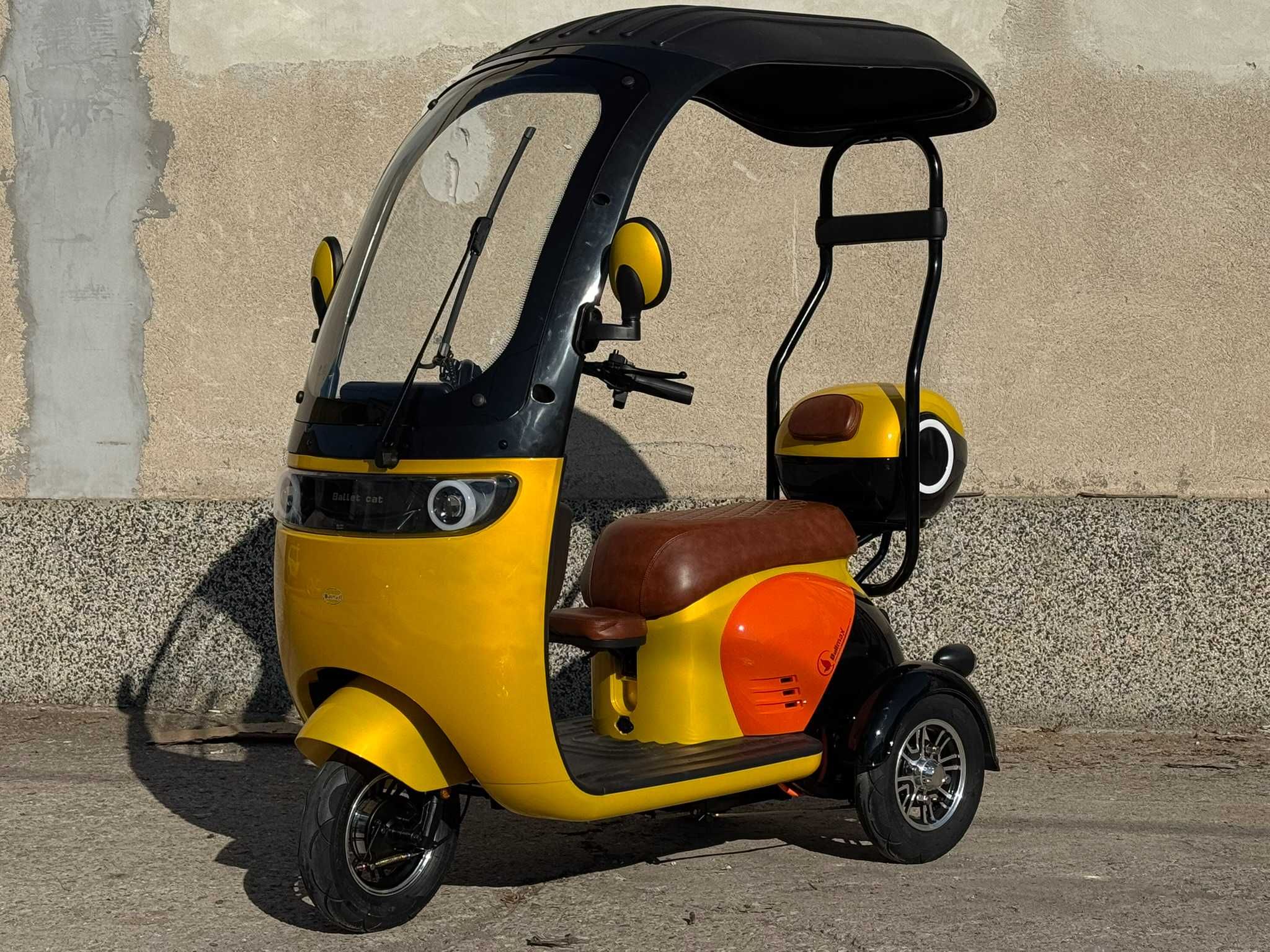 Електрическа триколка Fullmax Pate, 1800W, За трима, 48V/20Ah