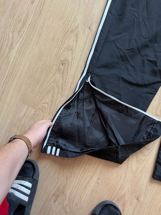 Pantalon track adidas baggy noi