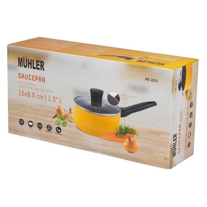 Касерола Muhler Ida MR-1622 16x8cm, 1.5L