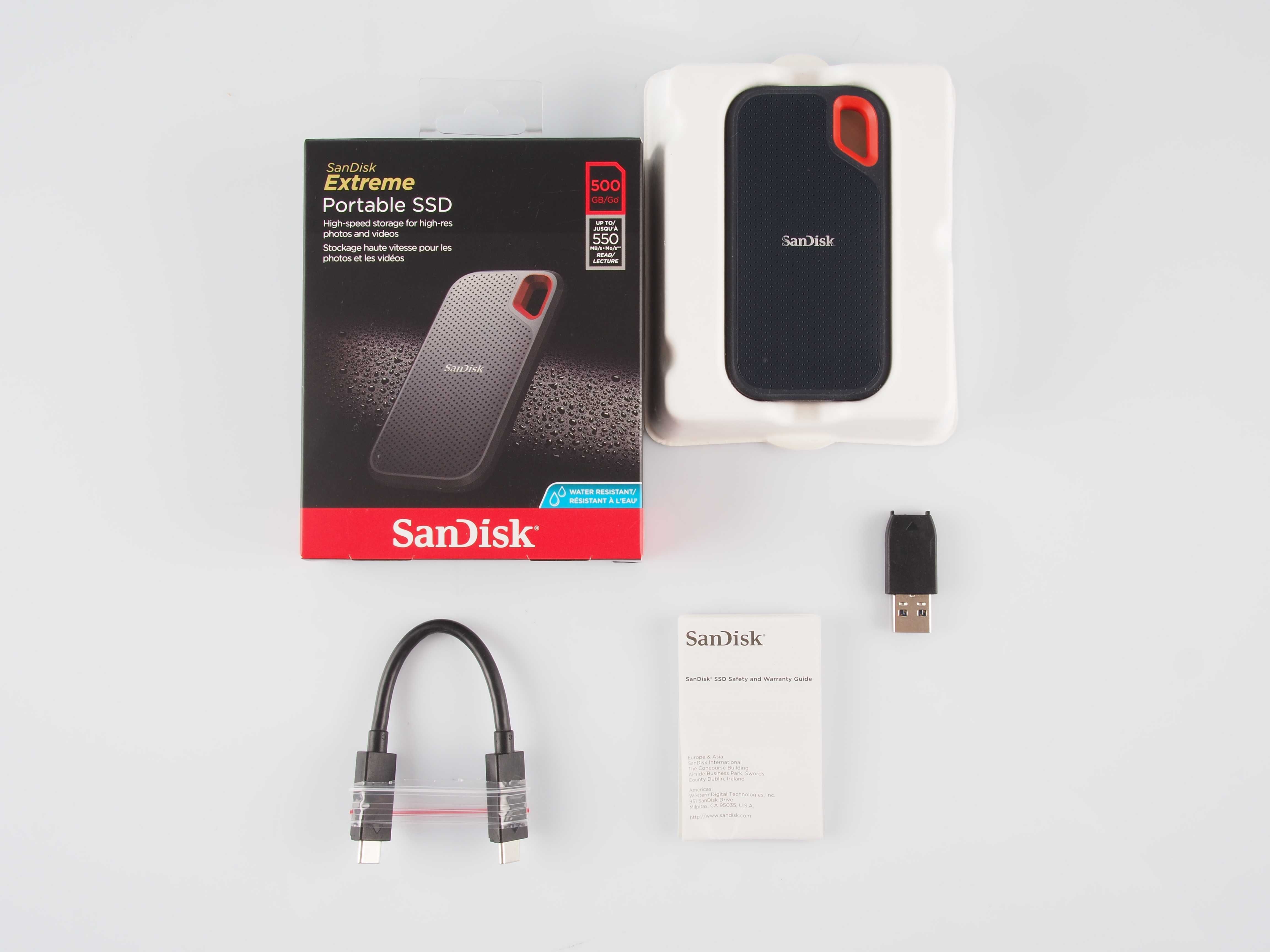 Външен диск Sandisk Extreme  500 Gb.Portable SSD