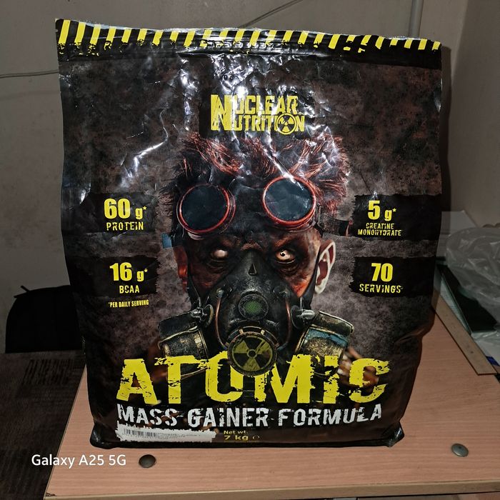 Гейнер-добавка Nuclear Nutrition Atomic mass 7kg