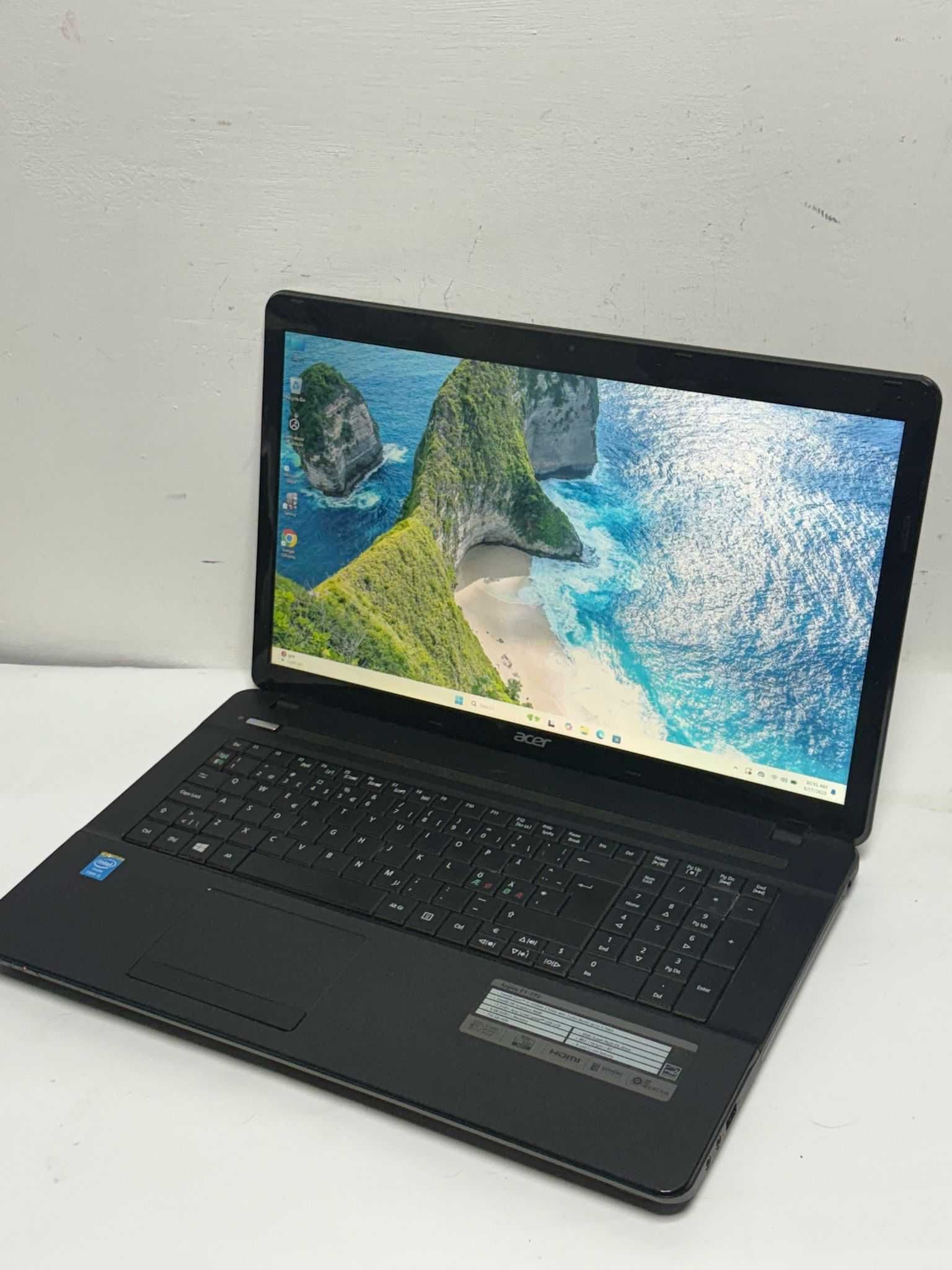 Laptop Acer E1 771-ECRAN 17.3 inch-Intel Core i5-8GB-256GB SSD-wind 11