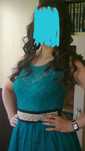Rochie verde-turcoaz S-M