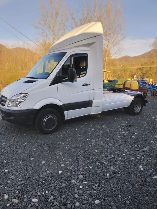 Mercedes sprinter 518 mini tir cap tractor și remorca frigorifica