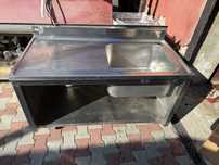 Chiuveta inox.