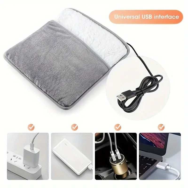 Самозатоплящ се USB нагревател за крака, корем, гръб и ръце