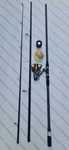 SET CRAP Lanseta 3,9m din 3 bucati + Mulineta DIAMANT KT6000+ROLA FIR