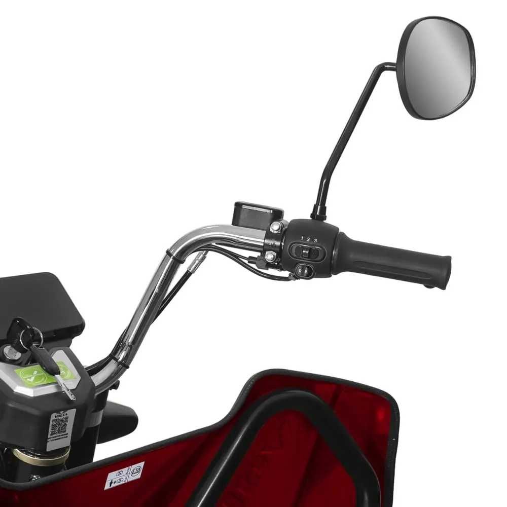 Tuk Tuk Hercules 3900W, Electric, Fără Permis, Cu Benă Basculabilă