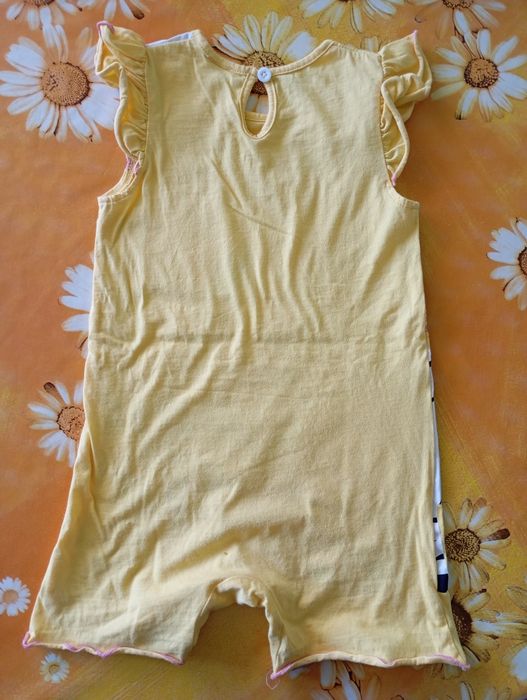 Памучни бебешки гащеризони + рокля