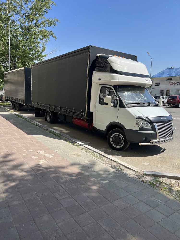 Прицеп на газель трёхосный