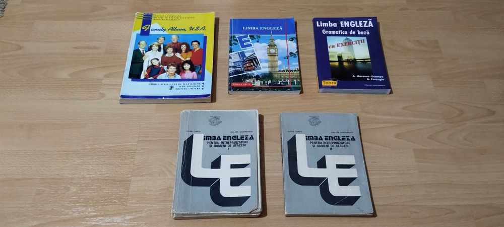 Lot carti vechi limba engleza
