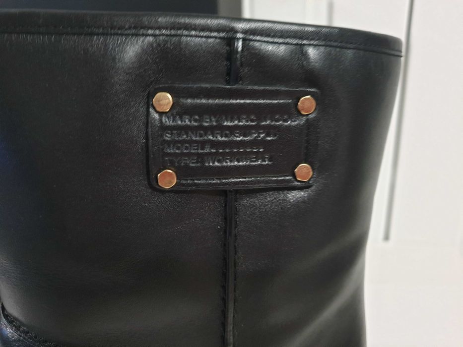 Боти Marc Jacobs от естествена кожа