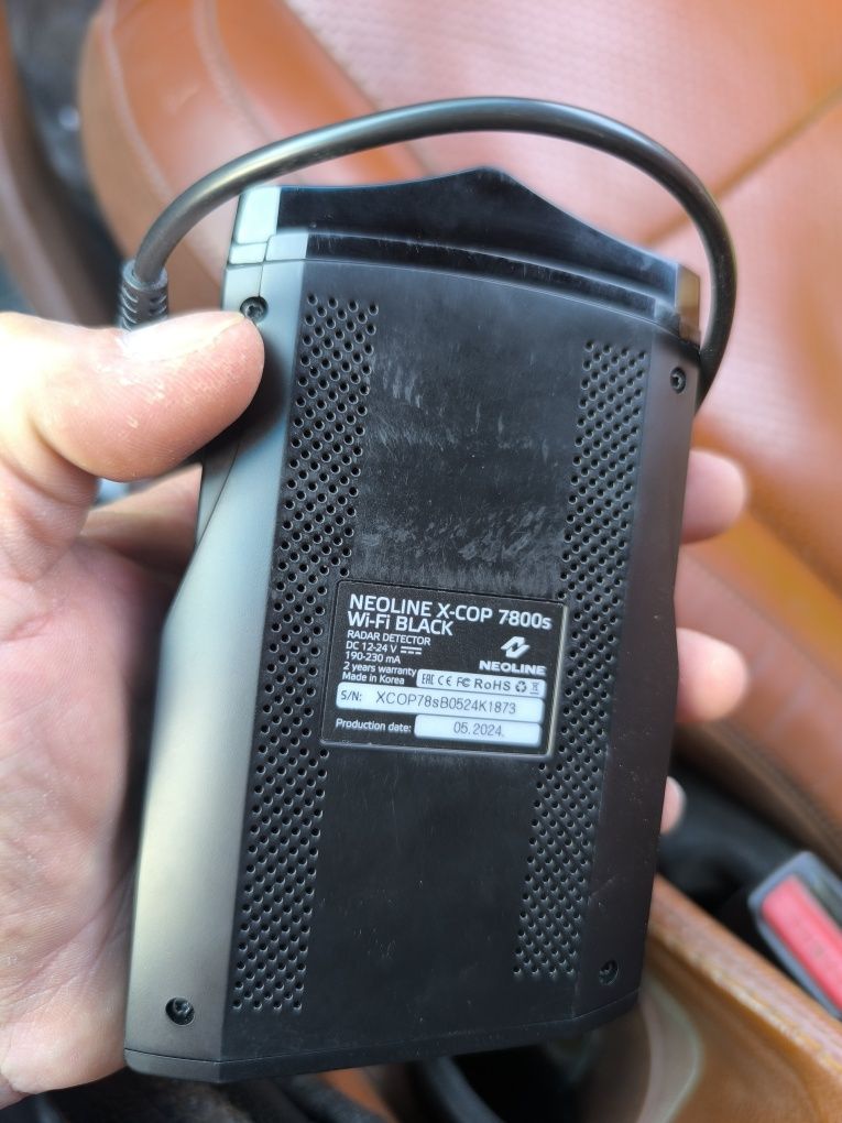 7800 black Wi-fi Neoline antiradar