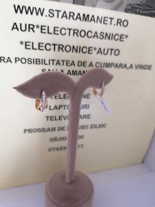 cercei aur 14k (m2) star amanet