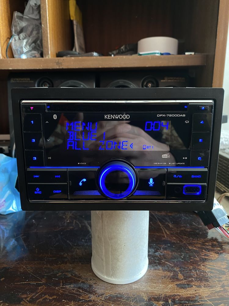 KENWOOD DPX-7200DAB - УНИКАТ! - BLUETOOTH, USB, cd плеър сд радио
