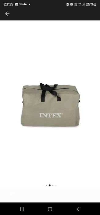 Caiac gonflabil Intex Explorer K2, vasle Al incluse, 3.12m x 91cm