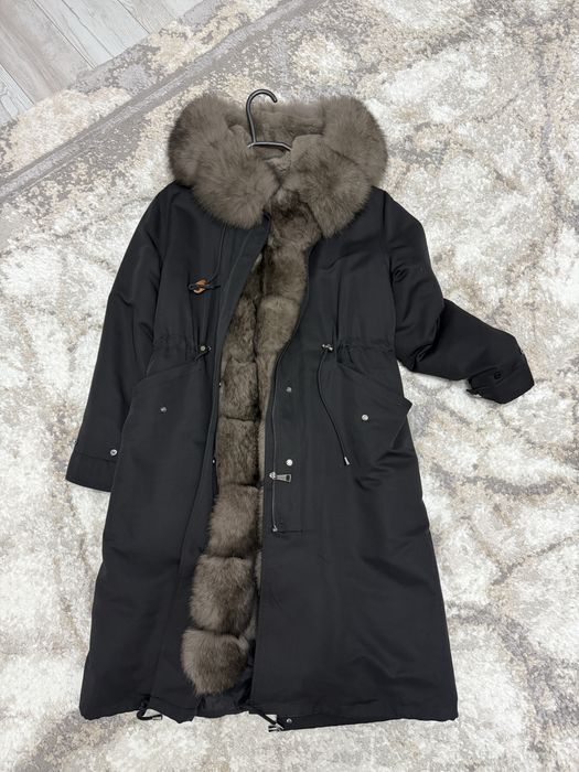 Зимняя парка с мехом