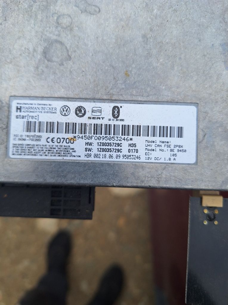 Modul Bluetooth Skoda 1Z0 035 729 C