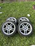 Отигинални OEM джанти с гуми Mercedes 18” цола спорт пакет