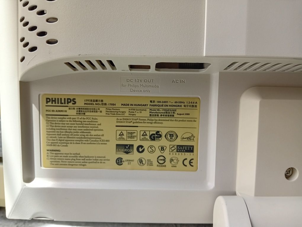 Monitor Phillips 17
