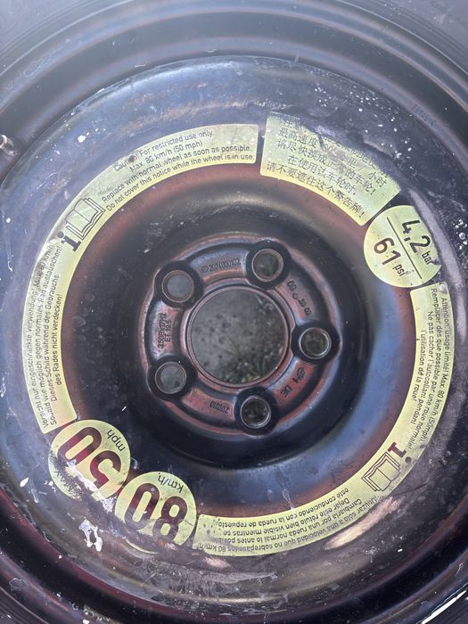 Roata rezerva slim r17 mercedes