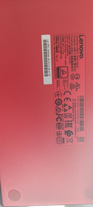 Lenovo ThinkPad USB-C Dock Gen 2 (40AS0090UK) – Docking Station origin