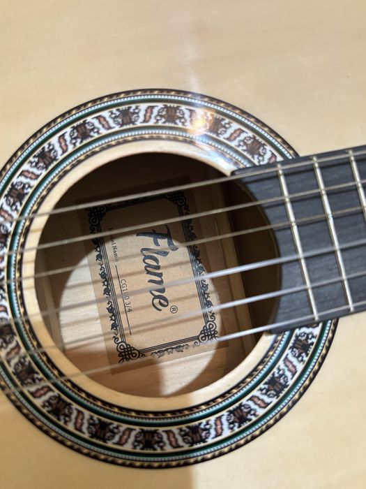 chitara acustica Flame 3/4