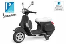 Scuter electric pentru copii Piaggio PX150 PREMIUM #Negru