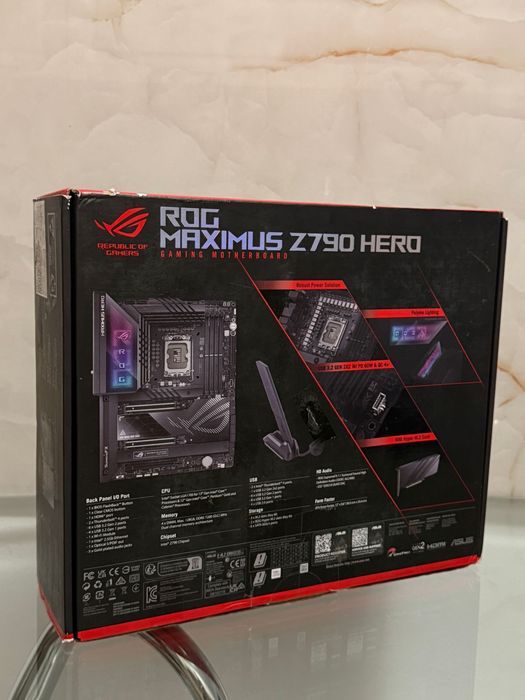 Placa de baza ASUS ROG MAXIMUS Z790 HERO, Socket 1700 NOUA SIGILATA