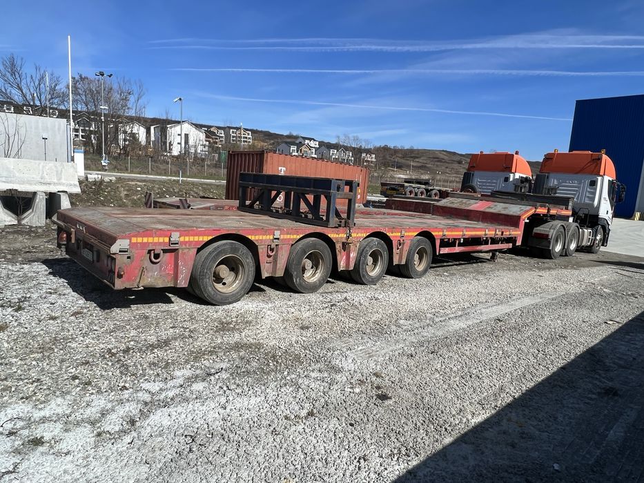 Nooteboom semitrailer 4 axe extensibil