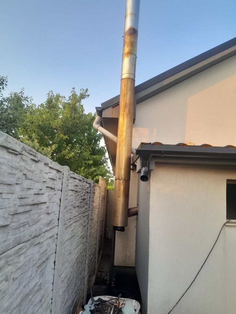 Vând cazan Premium 32kw pe lemne si carbuni