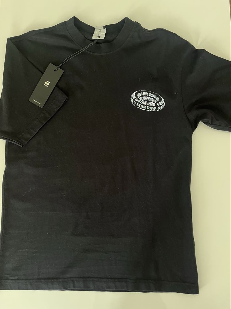 Младежка тениска - G Star Oversize Black