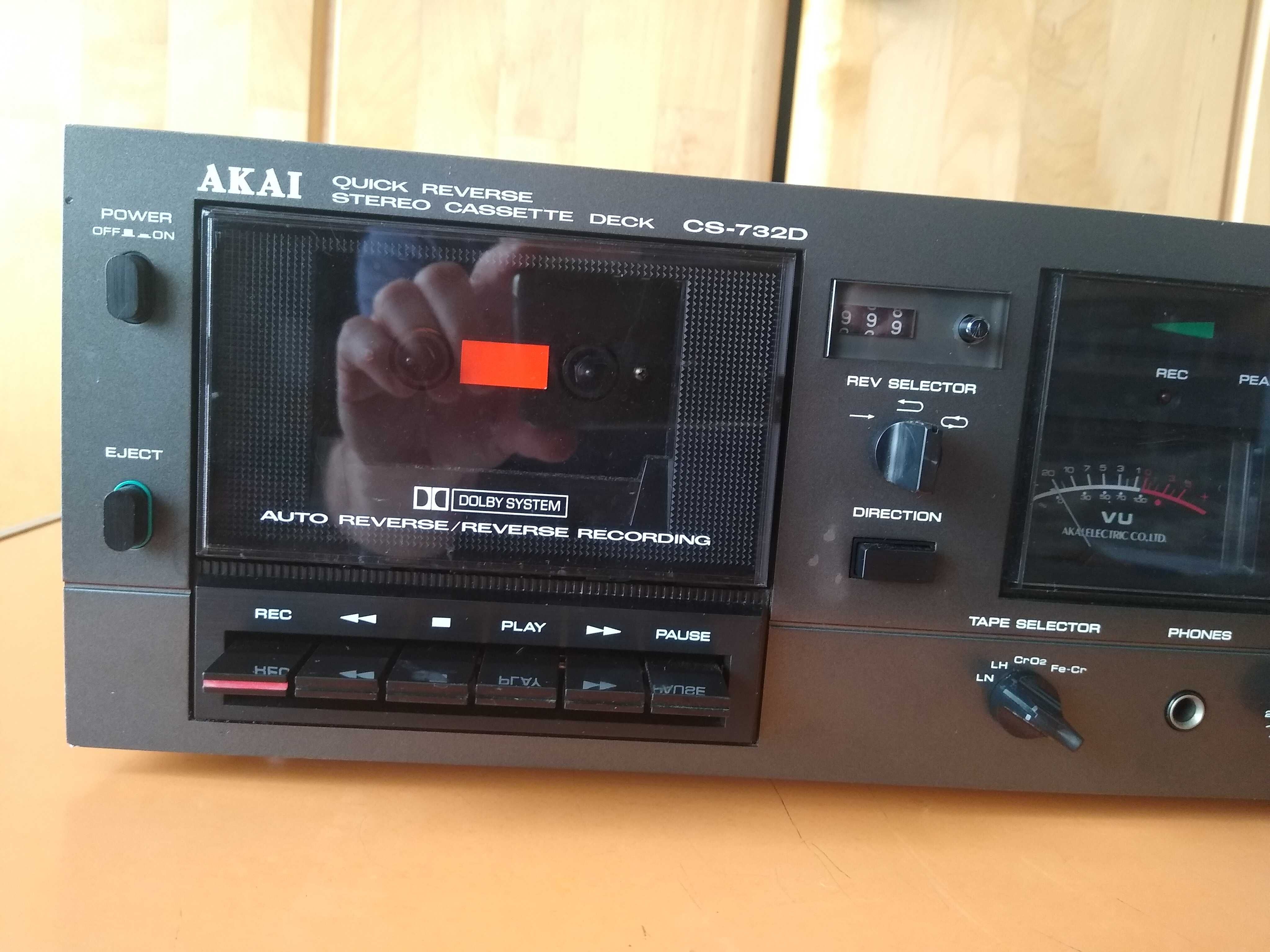 Casetofon deck Akai CS-732D autorevers