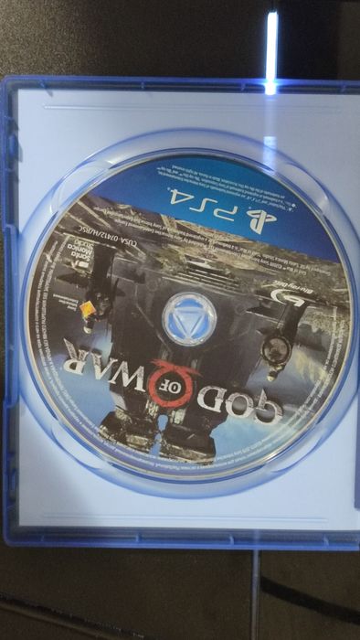 Диск ps4 gow 2018