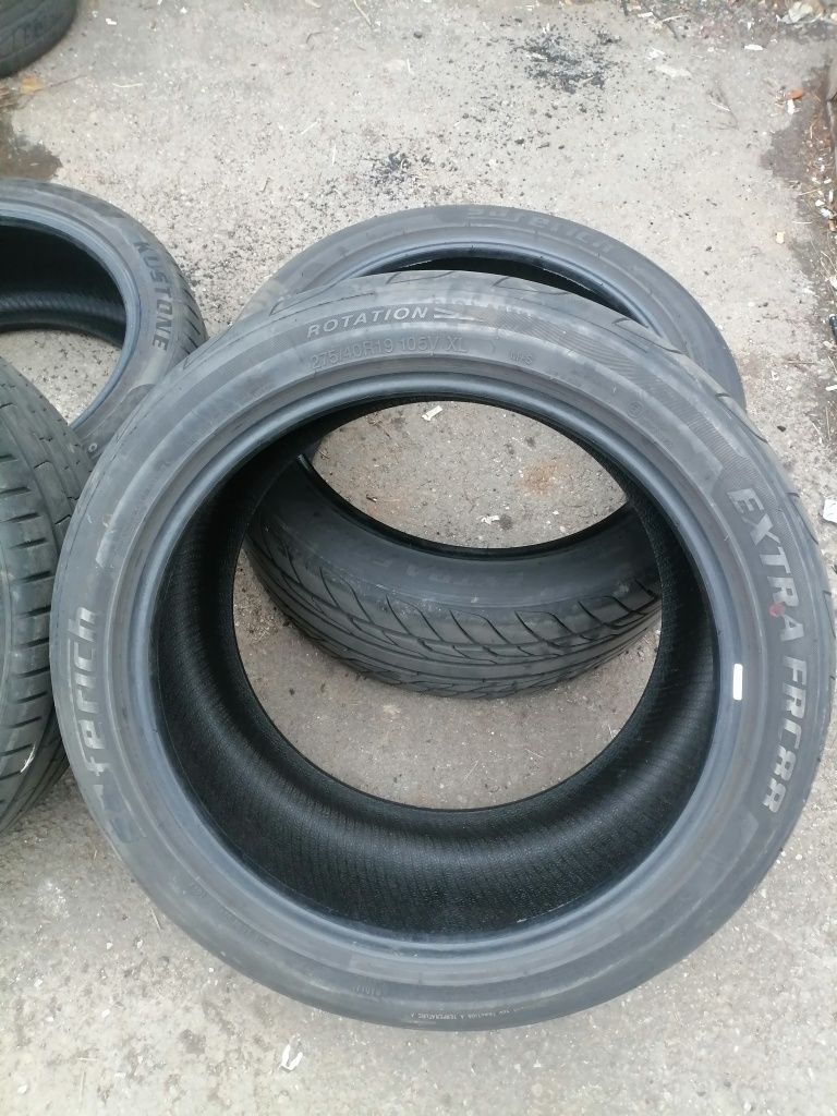 Anvelope 275 /40/19 și 255/40/19 vara