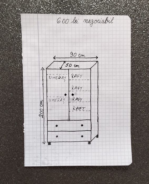 Mobila dormitor plus birou